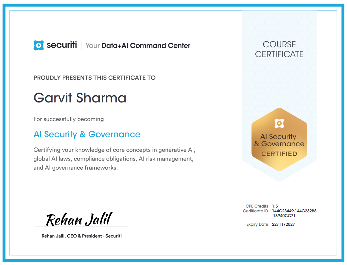 AI Security & Governance